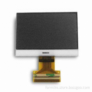 COG Graphic LCD Module with 132 x 64 Pixels Resolution and 57.5 x 41mm Outline Size